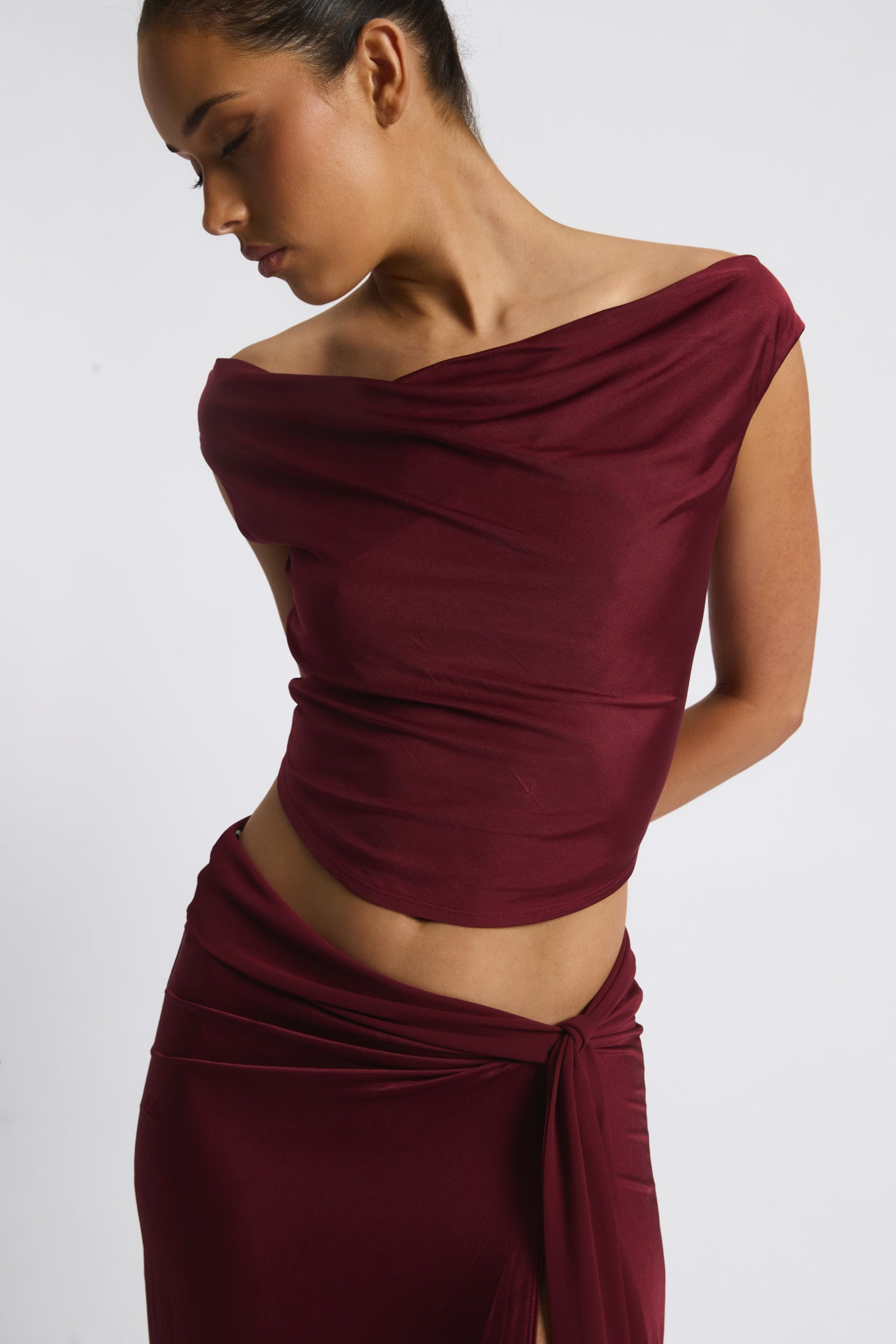 ROSALIE SET BURGUNDY